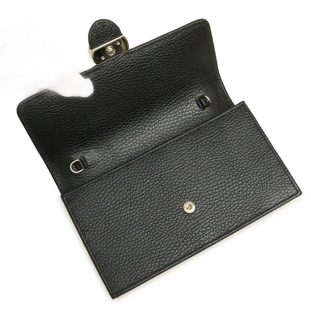 Gucci Interlocking G Chain Long Wallet Clutch Shoulder Bag - Picture 8 of 9